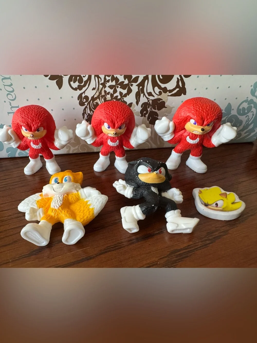 2024 Knuckles, Tails, Shadow Sonic The Hedgehog McDonald’s Happy Meal Figures